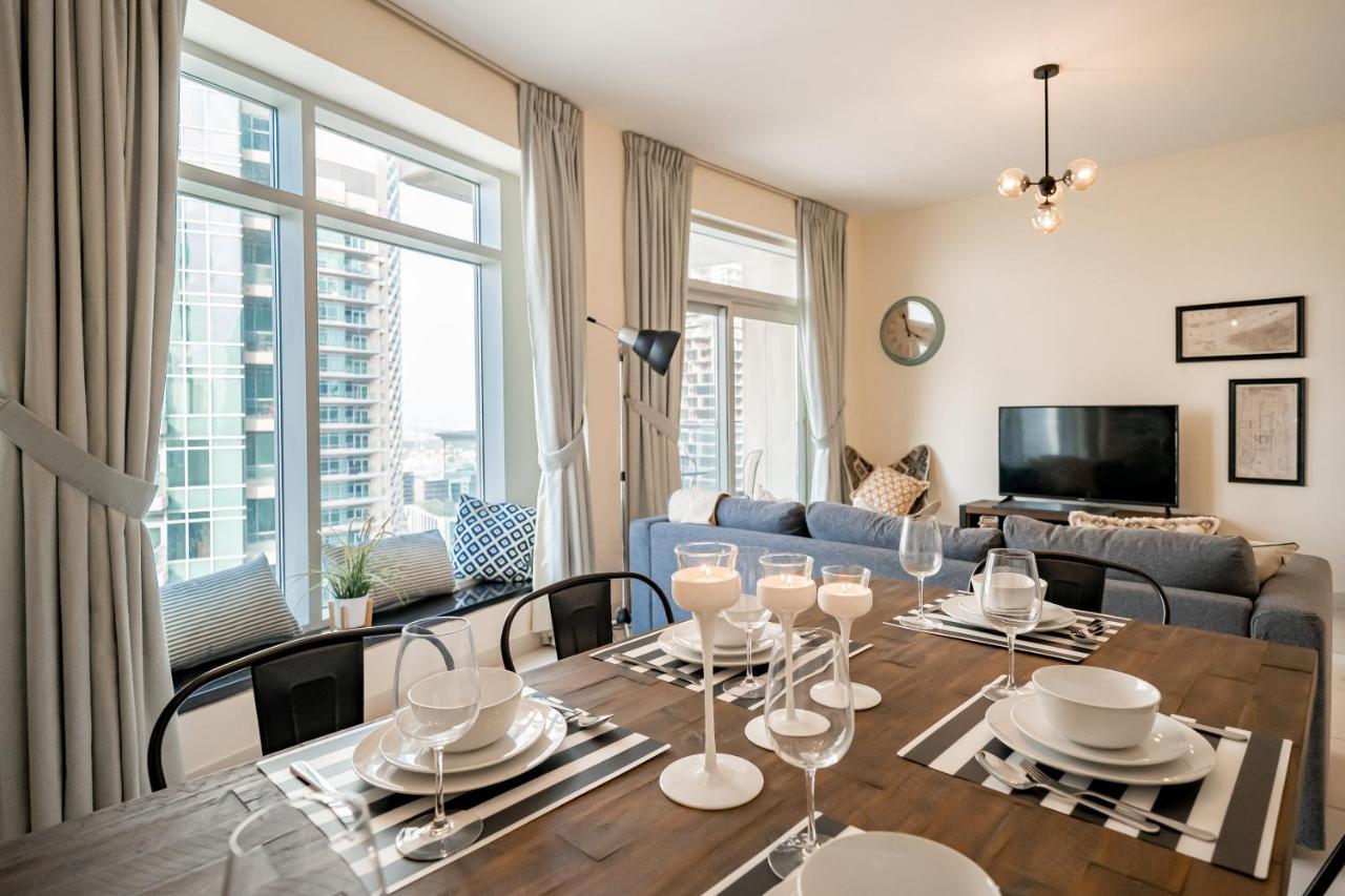 Higuests - Designer Apt With Panoramic View Near Burj Khalifa Apartment Dubai Exterior photo